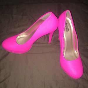 Hot Pink heels